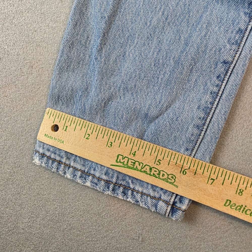 Levis Premium 501 Original Light Wash Denim Straight Leg Jeans Button Fly 26 - Picture 12 of 12